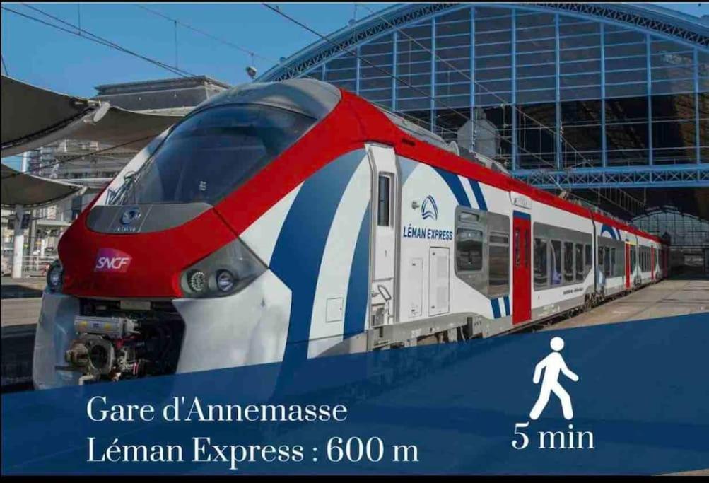 Virginia 600M De La Gare Appartement Annemasse Buitenkant foto